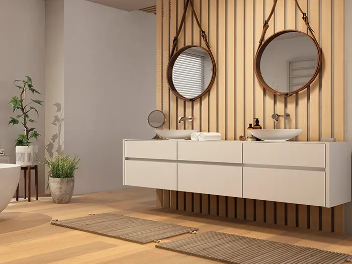 Organische Formen im Bad | Natürliche Eleganz und Entspannung