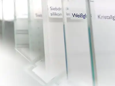 verschieden Arten von Glas von der Rieger – Ihre Bäderschmiede