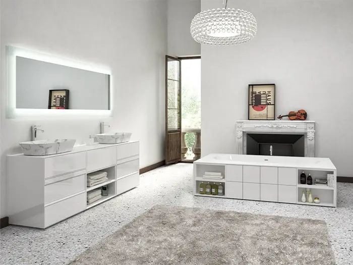 moderne Designer-Badausstattung von Arlex Italia mit der Rieger – Ihre Bäderschmiede